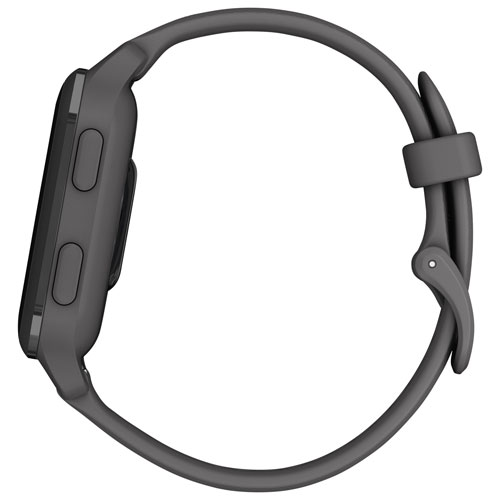 Montre intelligente Bluetooth de 40,6 mm Venu SQ2 de Garmin - Gris ombre/Ardoise