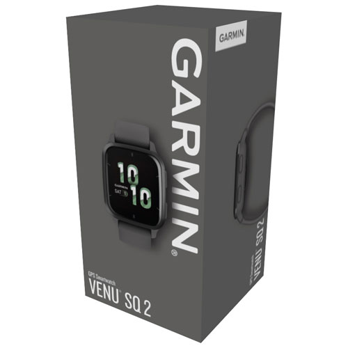 Garmin Venu SQ2 40.6mm Bluetooth Smartwatch - Shadow Grey/Slate