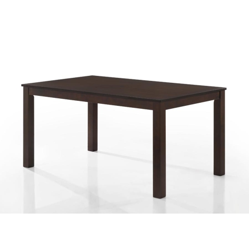 Aerys Bostin Solid wood Dining Table Set with 4 Dining Chairs and 1 Dining Bench in Cappuccino