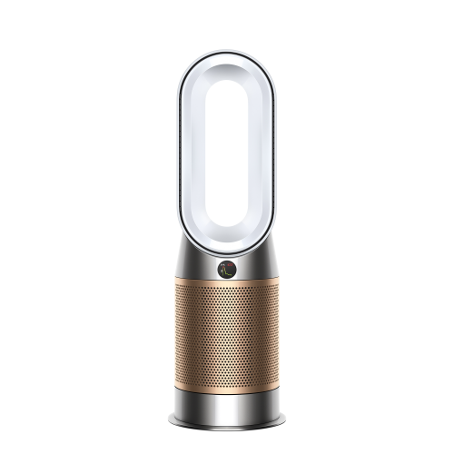 Refurbished - Dyson Official Outlet - HP09 Purifier Hot+Cool Formaldehyde purifying fan heater, White/Gold
