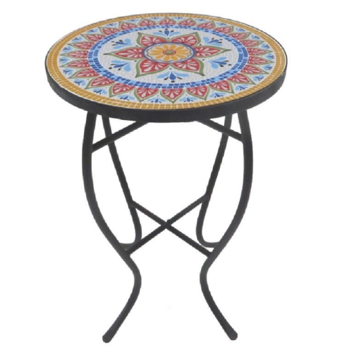 Mosaic Art Collection Classic Accent Table