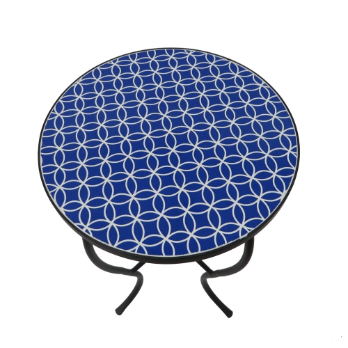 Mosaic Art Collection Alpine Accent Table