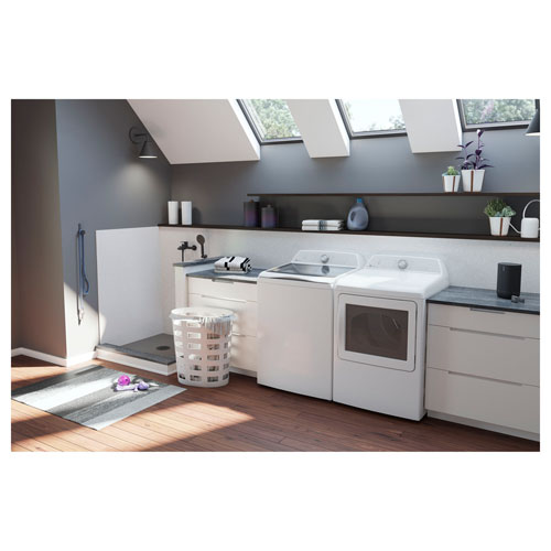 GE Profile 7.4 Cu. Ft. Electric Dryer - White