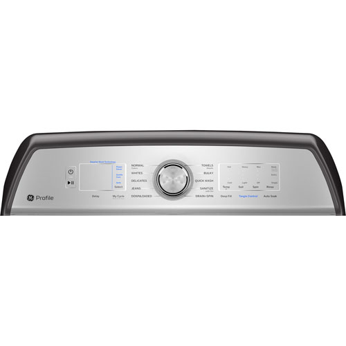 GE Profile 5.8 Cu. Ft. High Efficiency Top Load Washer - Diamond Grey