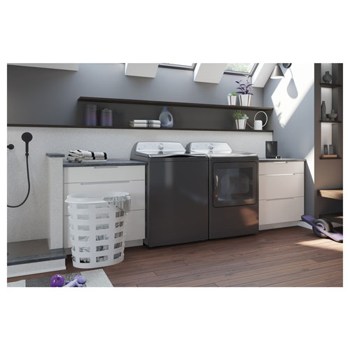 GE Profile 5.8 Cu. Ft. High Efficiency Top Load Washer - Diamond Grey