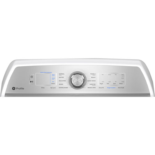 GE Profile 5.8 Cu. Ft. High Efficiency Top Load Washer (PTW600BSRWS) - White