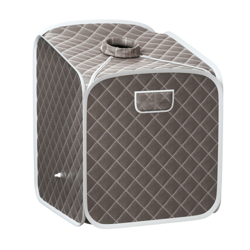 Portable Folding Steam Sauna Spa for Home Use with Zipper and Remote Control