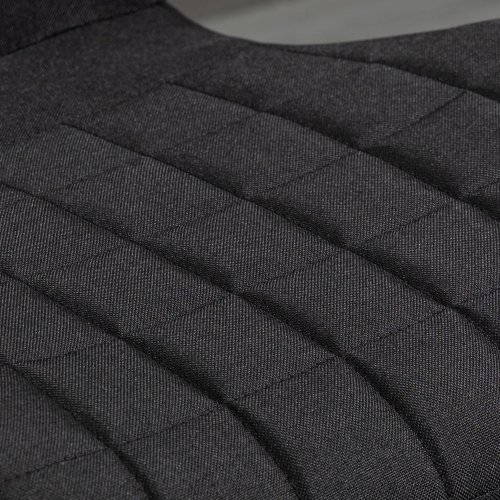 HOMCOM Bar Stools Set of 2, Adjustable Height Swivel Bar Chairs, Linen-feel Fabric Upholstered Kitchen Counter Stools with Wide Seat, Back and