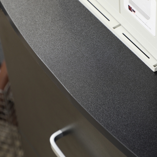 Vinsetto – Classeur à 2 tiroirs avec verrou, petit classeur à roulettes pour A4, documents de format lettre, support pour imprimante pour bureau à