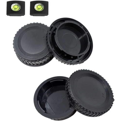 Front Body Cap and Rear Lens Cap Cover for Nikon D7500 D7200 D7100 D7000 D5600 D5300 D5200 D5100 D3500 D3400 D3300 D3200 D3100 D850 D810 D800 D750