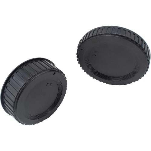 Front Body Cap and Rear Lens Cap Cover for Nikon D7500 D7200 D7100 D7000 D5600 D5300 D5200 D5100 D3500 D3400 D3300 D3200 D3100 D850 D810 D800 D750