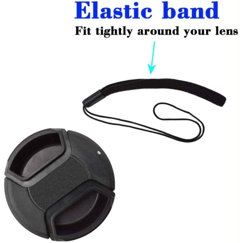 40.5mm Lens Cap Cover with Keeper for Sony E-Mount 16-50mm F3.5-5.6 Lens for Sony Alpha a6600 a6500 a6400 a6300 a6100 a6000 a5100 a5000 Camera, Lens