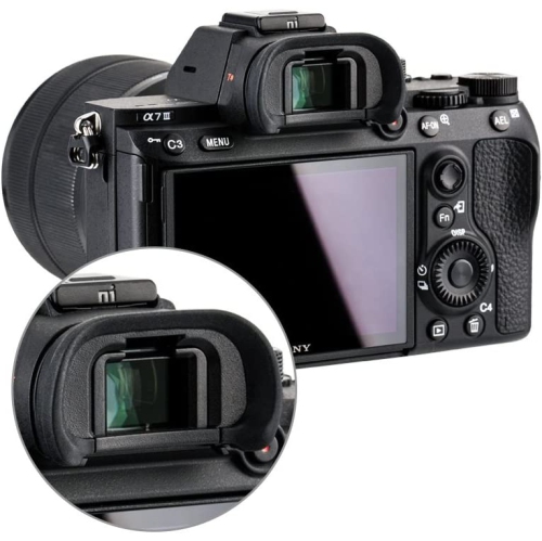 2 Pack FDA-EP18 Eyecup Eyepiece Eye Cup for Sony A7 A7II A7III A7R A7RII A7RIII A7RIV A7S A7SII A9 A99II A58 for Sony A7 A7 II A7 III A7R A7R II A7R