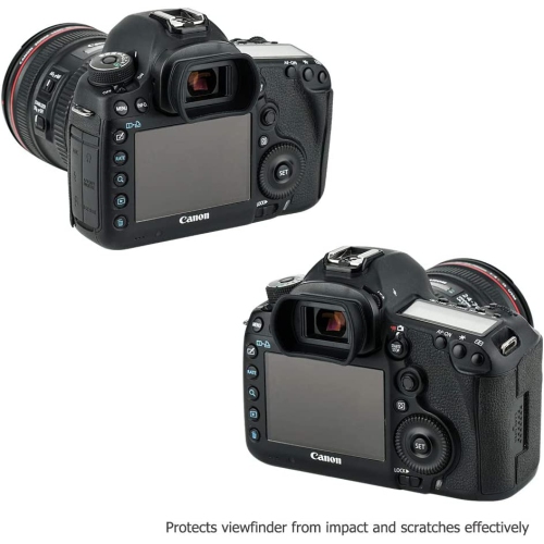 Kiwifotos Long Soft Viewfinder Eyecup Eyepiece for Canon EOS 5D Mark IV 5D Mark III 5DS R 5DS 7D 7D Mark II 1Dx Mark II 1Ds Mark III 1D Mark IV 1D