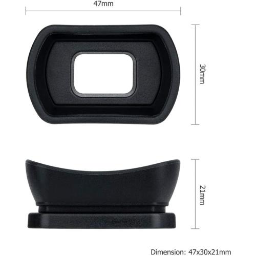 Soft Silicon Camera Viewfinder Eyecup Eyepiece Eyeshade for Nikon D780 D750 D610 D600 D7500 D7200 D7100 D7000 D5600 D5500 D5300 D5200 D5100 D5000