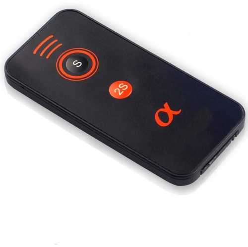 IR Wireless Remote Control compatible with Sony Alpha Cameras A7R II, A7 II, A7, A7R, A7S, A6300, A6000, A55, A65, A77, A99, A900, A700, A580, A560,