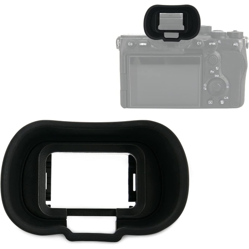 Soft Silicon Camera Viewfinder Eyecup Eye Cup Eyepiece Replacement for Sony Alpha 1 A1 ILCE-1 & A7 IV A7M4 Alpha 7S III A7SIII A7S3 ILCE-7SM3 EVF