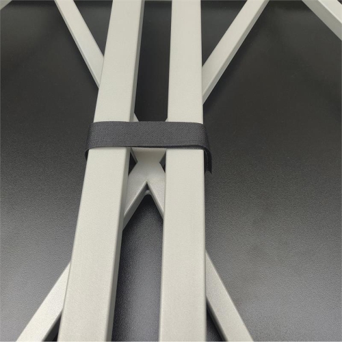 Leick Home 70002-WWNK Collapsible X Desk in Weathered Wood/Satin Nickel