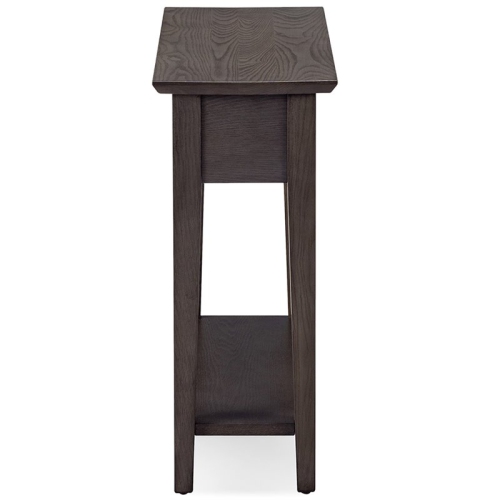 Leick Furniture Favorite Finds 1 Drawer End Table in Smoke Gray
