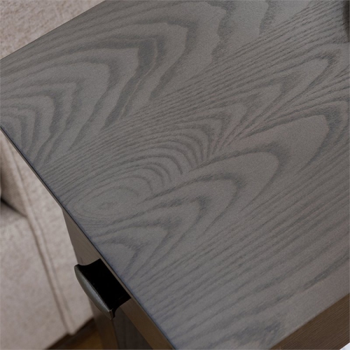 Leick Furniture Favorite Finds 1 Drawer End Table in Smoke Gray