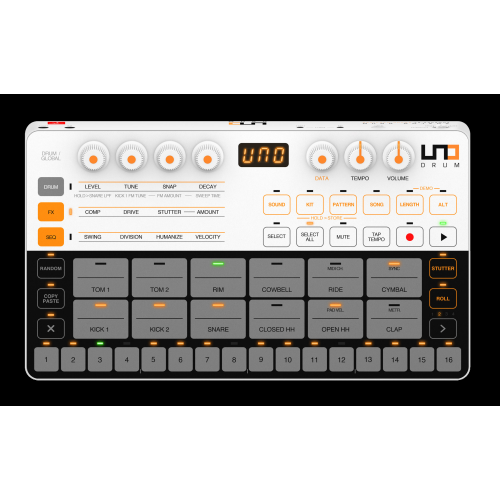 IK Multimedia UNO Drum - Analog/PCM Drum Machine