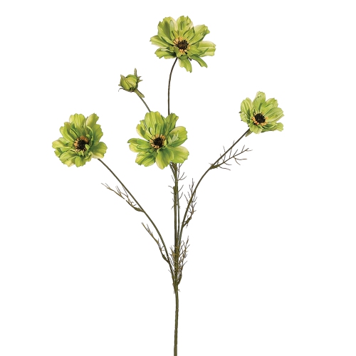 Floral Cosmos Artificial Spray - 32" - Green