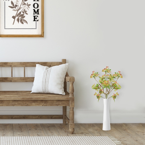 Twig Berry Artificial Floral Spray - 22" - Pink and Cream