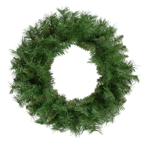 NORTHLIGHT  Chatham Pine Artificial Christmas Wreath, 24-Inch, Unlit