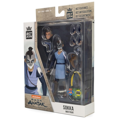 Avatar The Last Airbender 6 Inch Action Figure SDCC Exclusive - Sokka War Paint