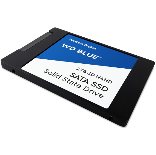 WD Blue 3D NAND 2TB Internal SSD - SATA III 6Gb/s 2.5"/7mm Solid State Drive - WDS200T2B0A