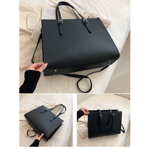 navor Women Shoulder Handbag Purse Tote for Laptop Waterproof PU Leather Lightweight for 15.6 inches Laptop Computer Accessories Business Versatile