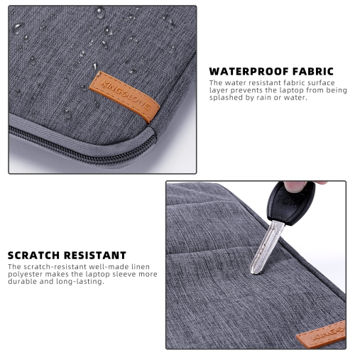 17 17.3 Inch Laptop Sleeve Case Compatible with Ultrabooks Carrying Case Cover Acer Asus HP Toshiba, Super Waterproof 360° Protective Bag with