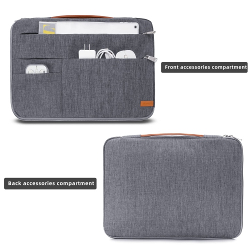 17 17.3 Inch Laptop Sleeve Case Compatible with Ultrabooks Carrying Case Cover Acer Asus HP Toshiba, Super Waterproof 360° Protective Bag with