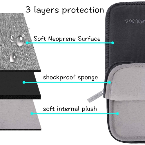 MOSISO Laptop Sleeve Compatible with MacBook Pro 16 inch 2021 2022 M1 Pro/Max A2485/2019-2020 A2141/Pro Retina 15 A1398,15-1