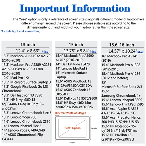 OneGET Laptop Shoulder Bag Compatible with MacBook Pro 14 15 15.6 Inch Waterproof Laptop Sleeve Computer Briefcase Cover for