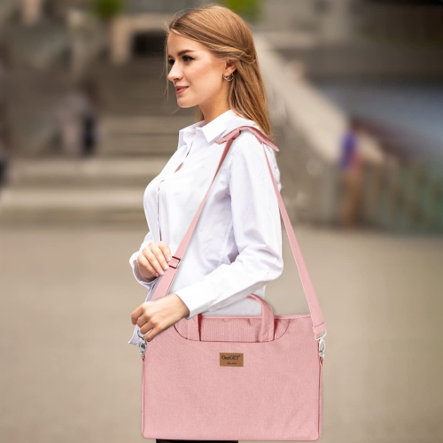 OneGET Laptop Shoulder Bag Compatible with MacBook Pro 14 15 15.6 Inch Waterproof Laptop Sleeve Computer Briefcase Cover for