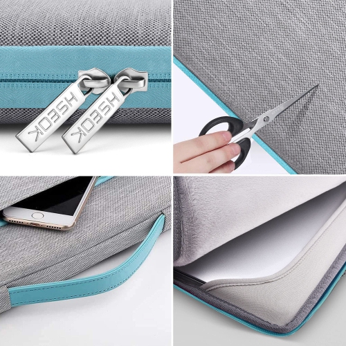 Hseok Laptop Sleeve 13-13.5 Inch Case Briefcase, Compatible All Model of 13.3 Inch MacBook Air/Pro, XPS 13, Surface Book 13.