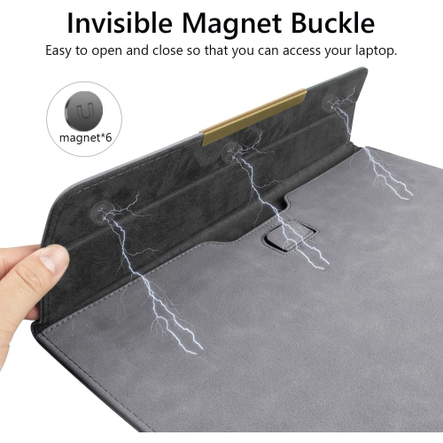 TOWOOZ 13.3 Inch Laptop Sleeve Case Compatible with 2016-2020 MacBook Air/MacBook Pro 13-13.3 inch/iPad Pro 12.9 / Dell XPS