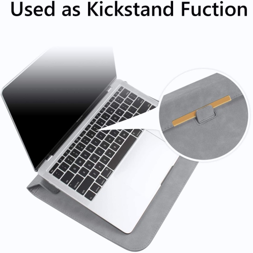 TOWOOZ 13.3 Inch Laptop Sleeve Case Compatible with 2016-2020 MacBook Air/MacBook Pro 13-13.3 inch/iPad Pro 12.9 / Dell XPS