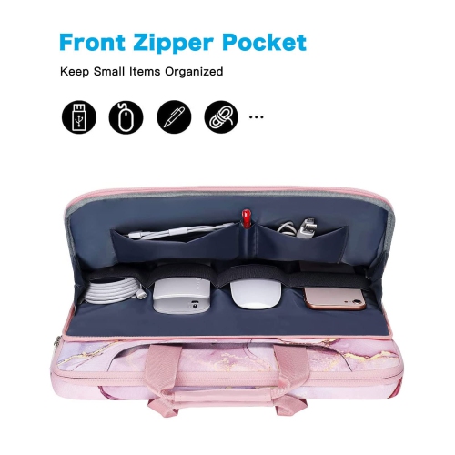 MOSISO 360 Protective Laptop Shoulder Bag Compatible with MacBook Pro 16 inch 2022 2021 M1 A2485/2019-2020 A2141/Pro 15 A139