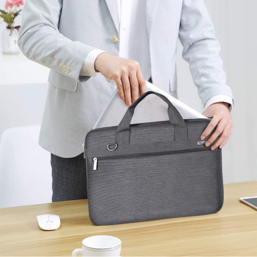Voova – Étui protecteur 360° pour sac pour portable de 17 17.3 po avec bandoulière, housse mince étanche pour ordinateur MacBook Pro 17,