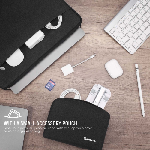 14 inch Laptop Sleeve Case Water Resistant Notebook Bag Protective for 15" MacBook Air M2 2023/15" Surface Laptop 3 4/14" ThinkPad P14s T14 T14s L14