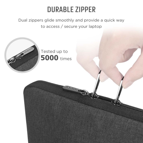 14 inch Laptop Sleeve Case Water Resistant Notebook Bag Protective for 15" MacBook Air M2 2023/15" Surface Laptop 3 4/14" ThinkPad P14s T14 T14s L14