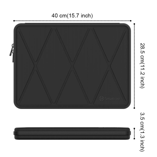 Smatree Hard Shell Laptop Sleeve Compatible with 16inch MacBook Pro 2020, 15.4 inch MacBook Pro 2019/2018/2017, Slim and Ant