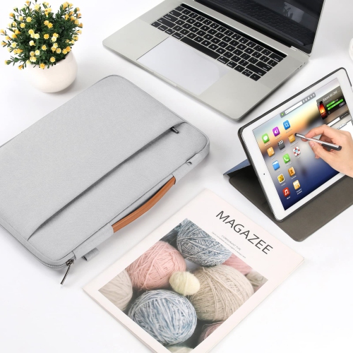 DOMISO 15.6 Inch Laptop Bag Cover Waterproof Shockproof Notebook Sleeve Case Shoulder Bag Protective Cover for 15.6" HP 15/T