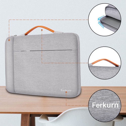 14 inch Laptop Sleeve Case for Chromebook/ ThinkPad IdeaPad/Latitude Inspiron/Pavilion/ZenBook VivoBook/Acer Aspire, Waterproof Protective Laptop