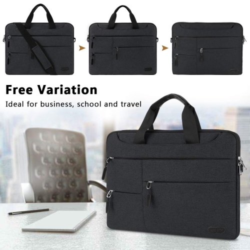 Laptop Bag for Men 15.6 inch Business Briefcase with Organizer Laptop Messenger Shoulder Bag Sleeve Case Handbag Multifuncti