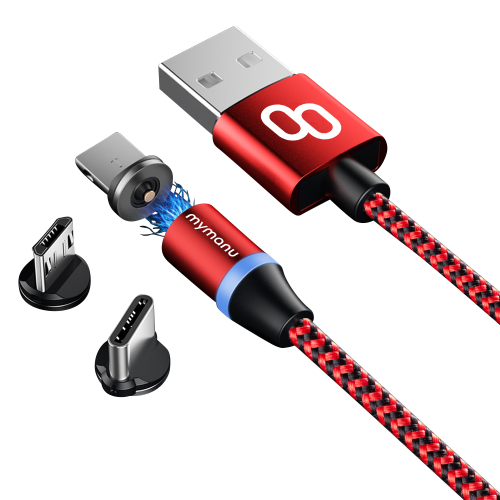 3 in 1 magnetic charging cable