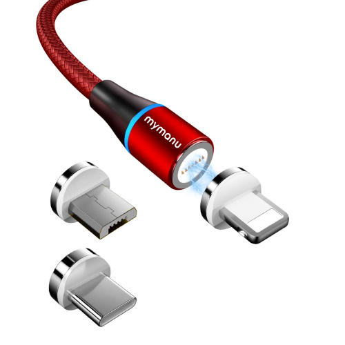 3 in 1 magnetic charging cable