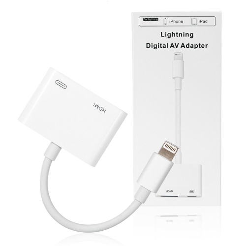 Yellow-Price Apple MFi Certified Lightning to Digital AV Adapter for iPhone/iPad/iPod - Yellow